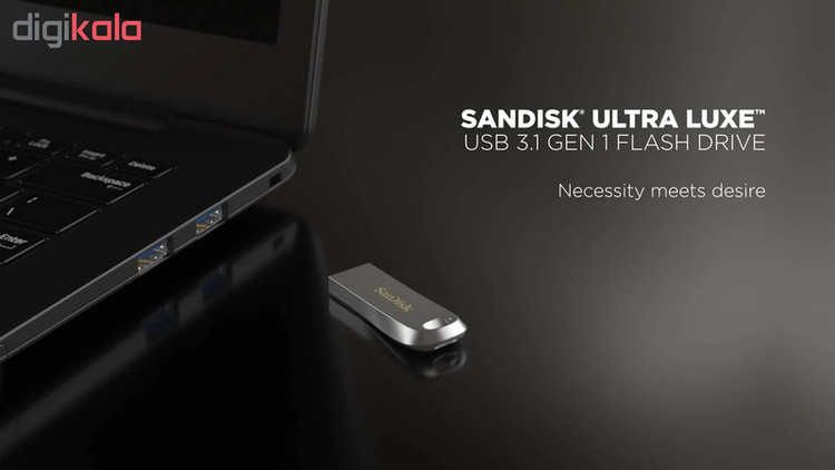 فلش مموری سن دیسک مدل Ultra Luxe ظرفیت 32 گیگابایت
