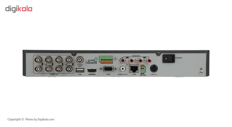 ضبط کننده ویدئویی آنالوگ هایک ویژن مدل DS-7208HWI-SL
