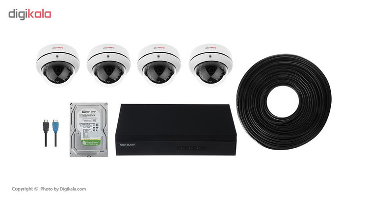 سیستم امنیتی مدار بسته آنالوگ هایک ویژن مدل DS-7200 Turbo HD