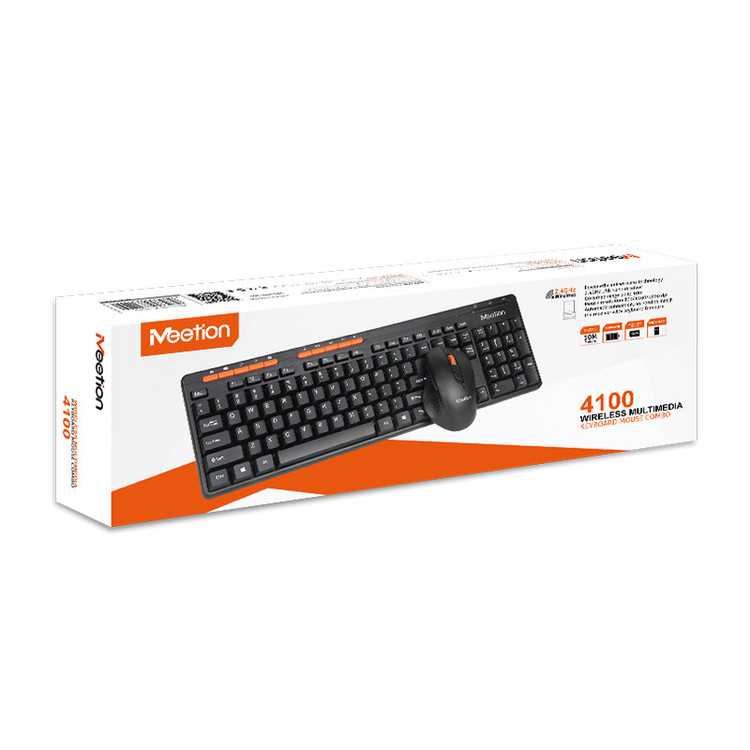 کیبورد و ماوس بیسیم میشن مدل MT-4100