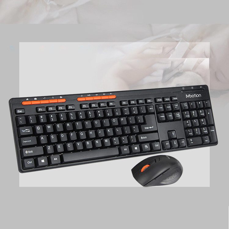 کیبورد و ماوس بیسیم میشن مدل MT-4100