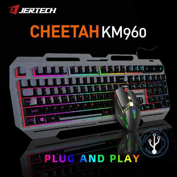 کیبورد و ماوس مخصوص بازی جرتک مدل CHEETAH KM960