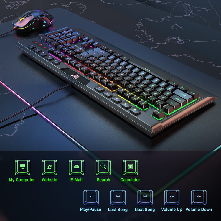 کیبورد و ماوس مخصوص بازی اونیکوما مدل G21-CW902
